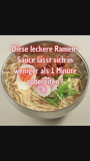 Zubereitung Kikkoman Ramen Suppe